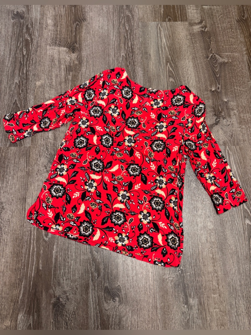 J. Jill Tunic Top Lightweight Floral Colorful. Sz M. EUC!